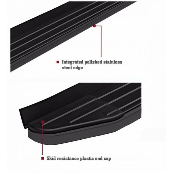 Black Horse PRF1272BK Peerless Black Running Board for 2021-2023 Ford Bronco