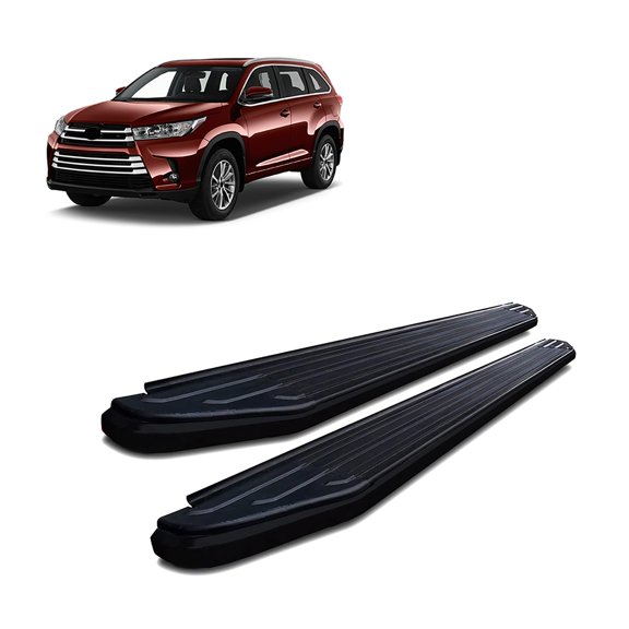 Black Horse Offroad PR-TYHGBK-14 Black Running Board