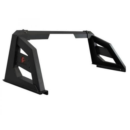 Black Horse Off Road Armour Roll Bar Matte Black Compatible with 2015-2022 Chevrolet Colorado|2015-2022 GMC Canyon|2015-2023 Toyota Tacoma-RB-AR3B