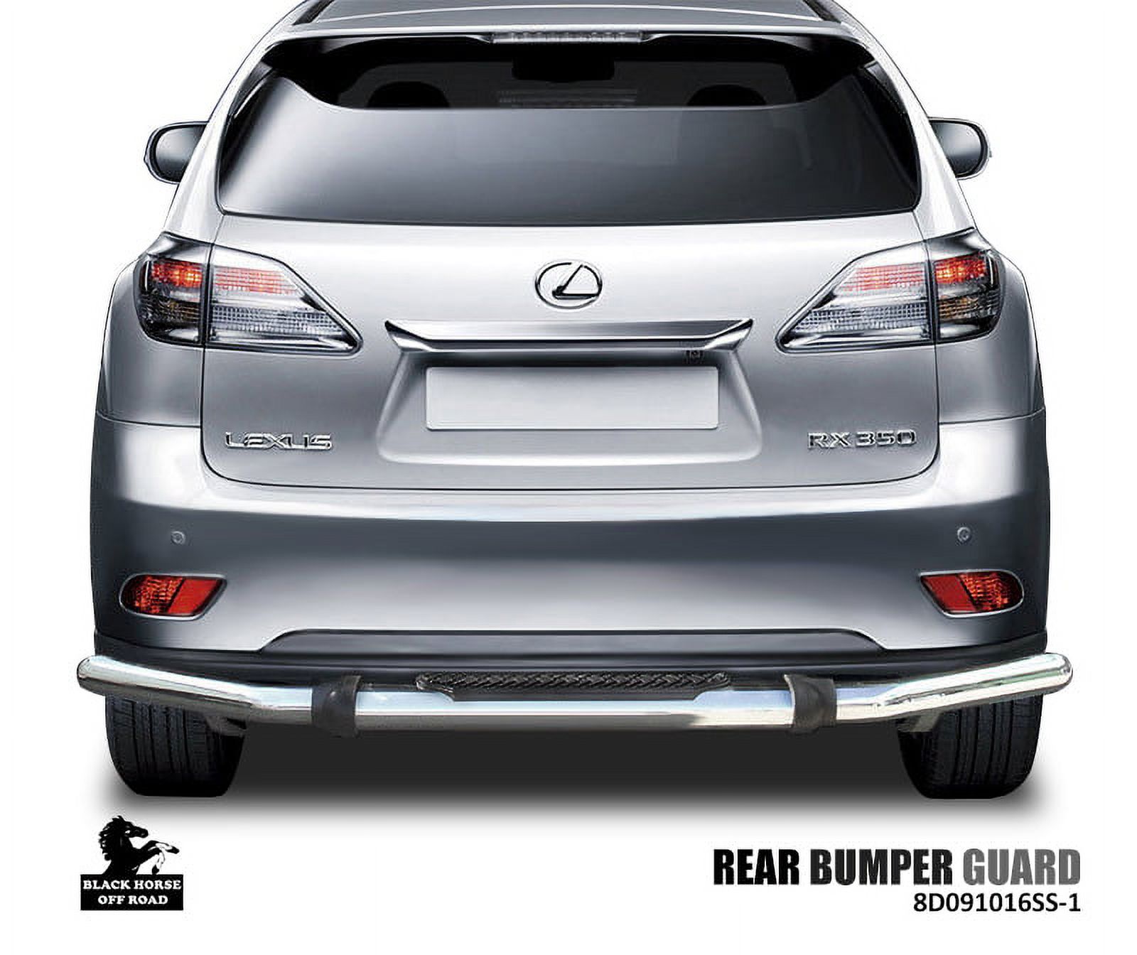 Stainless Steel Rear Bumper Guard for Toyota Highlander, Lexus RX300