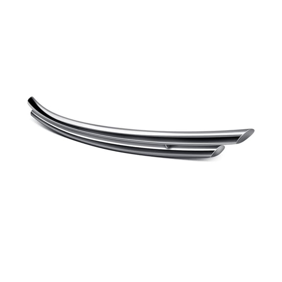 Black Horse Rear Bumper Guard Double Layer Stainless Steel Compatible with 2020-2024 Ford Explorer-CRDL-FOF051S