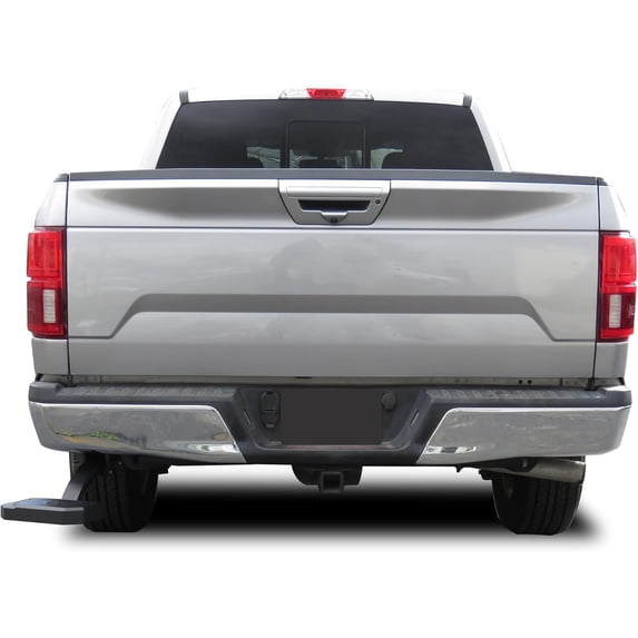 Black Horse Retractable Truck Bed Corner Step Black Compatible with 2015-2020 Ford F-150 -TBCFO15