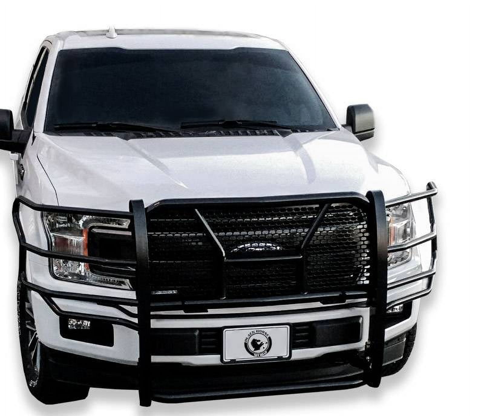 Black Horse Ru Fof115 B Black Rugged Grille Guard Fits select 2020