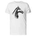thumbnail image 1 of Black Horse Sketch B&W T-Shirt Men -Image by Shutterstock, Male 3X-Large, 1 of 2