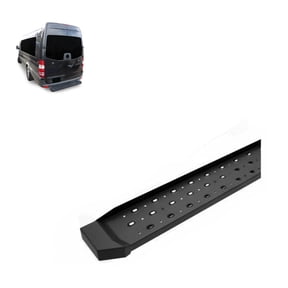 Black Horse Spartan Rear Step Board Black Compatible with 07-09 Sprinter 2500/3500|07-16 Freightliner Sprinter 2500/3500|19-24 Benz Sprinter 1500|10-24 Benz Sprinter 2500/3500/4500-8DOSPA