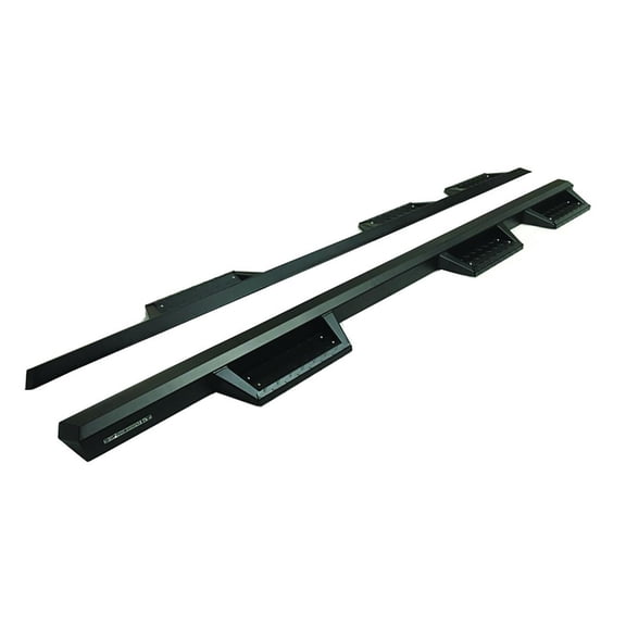 Black Horse Superior Side Steps WTW Black Compatible with 2019-2025 Ram 1500 Crew Cab (Excl. 19-25 Ram 1500 Classic)-SUP-RA01-19