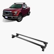 Black Horse Traveler Cross Bar Black Aluminum 1 Pieces Fits select 2015-2020 FORD F150, 2013-2020 CHEVROLET SILVERADO