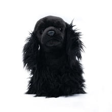 Black Hound Dog Plush Toy