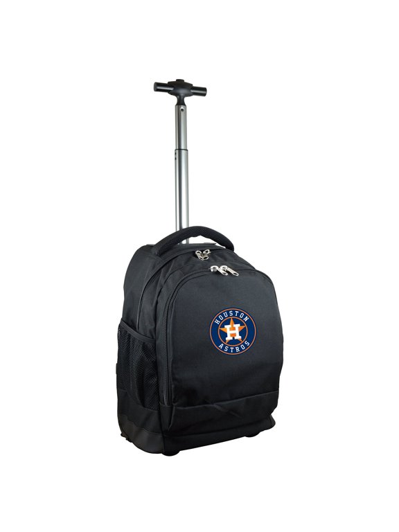 Black Houston Astros 19'' Premium Wheeled Backpack