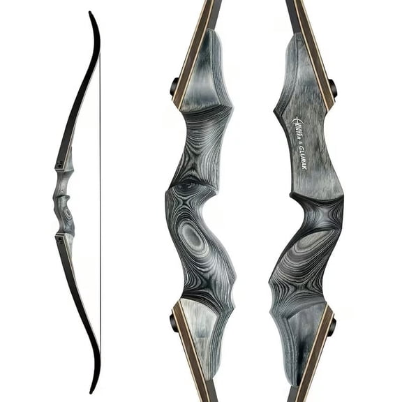 Black Hunter Compound Bow, 25 Lbs Fixed Draw Weight, Lightweight Archery Bow for Adults Teens Hunting Practice