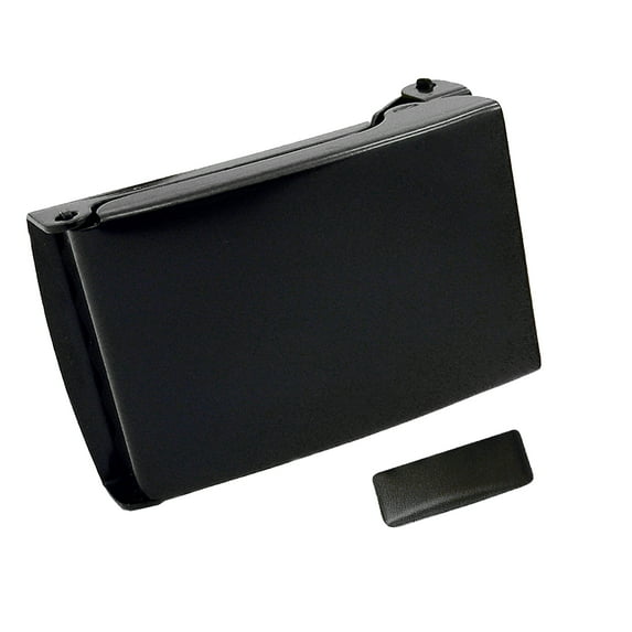 Black Hypoallergenic Military Flip Top Buckle 1.5" Width