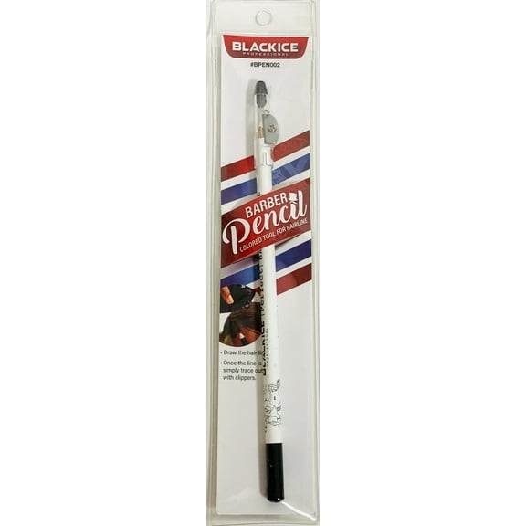 Black Ice Barber Pencil Edge White Colored Tool For Hairline