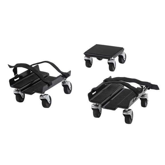 Black Ice SNO-1503 3 Piece Snowmobile Dolly Set