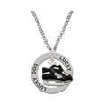 thumbnail image 1 of Black Ice Skates The Cure Affirmation Ring Necklace, 1 of 1