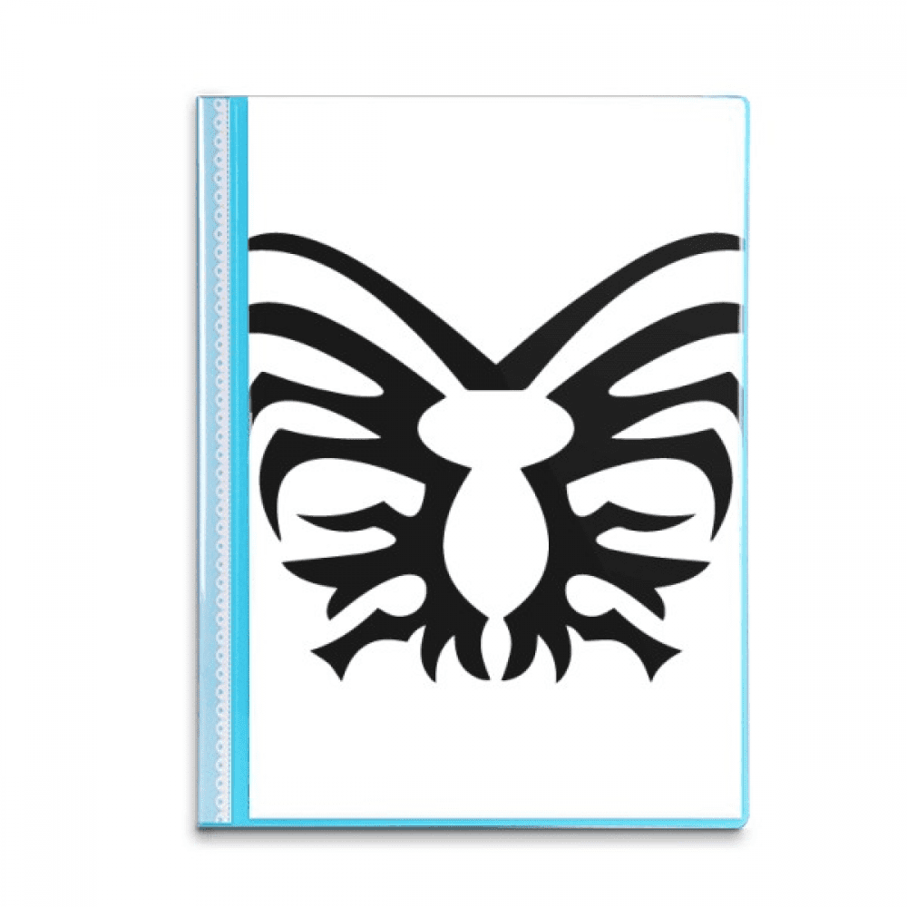 Black Illustration Insect Spider Pattern Book Sheet Protectors ...