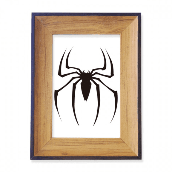 Black Insect Spider Illustration Pattern Photo Frame Exhibition Display Art Desktop Painting