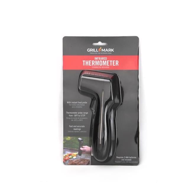 Black Instant Read Digital Infrared Cooking Thermometer