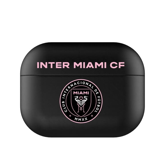 Black Inter Miami CF Insignia AirPods Case Cover