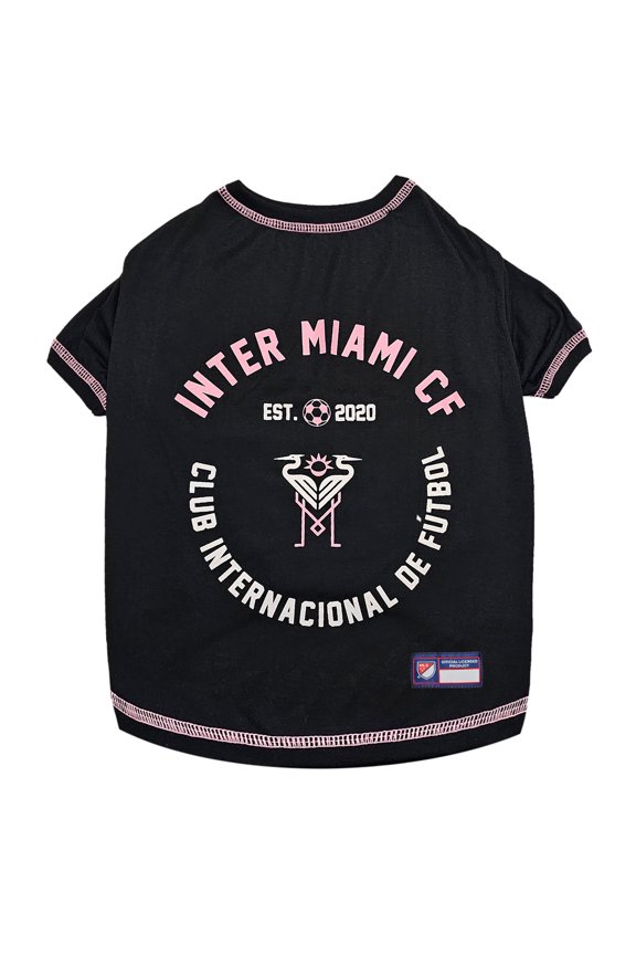 Black Inter Miami CF Pet T-Shirt