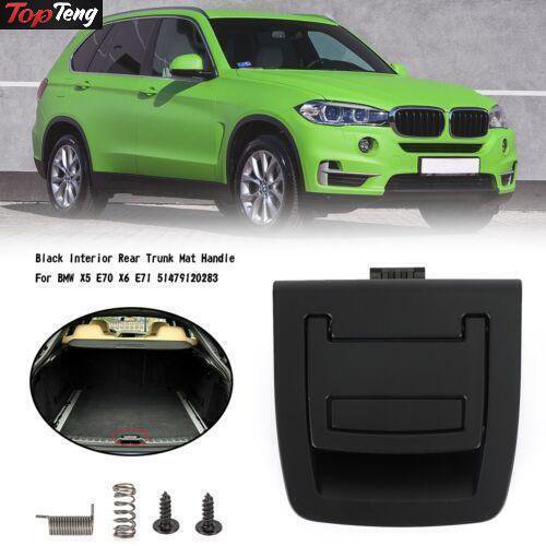 Black Interior Rear Trunk Mat Handle 51479120283 For BMW X5 E70 X6 E71