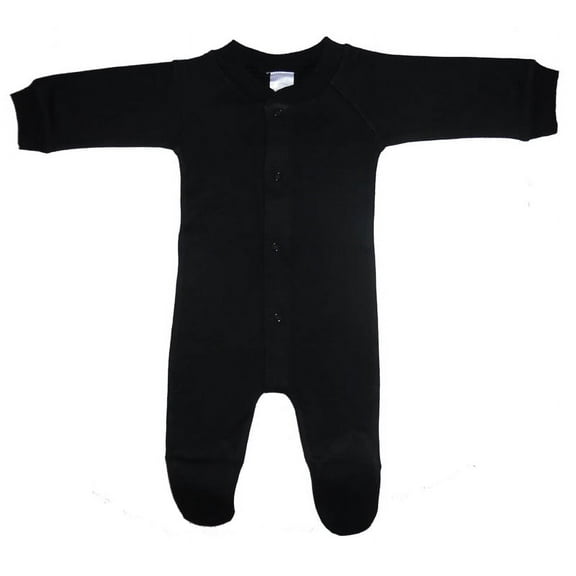 Black Interlock Sleep & Play