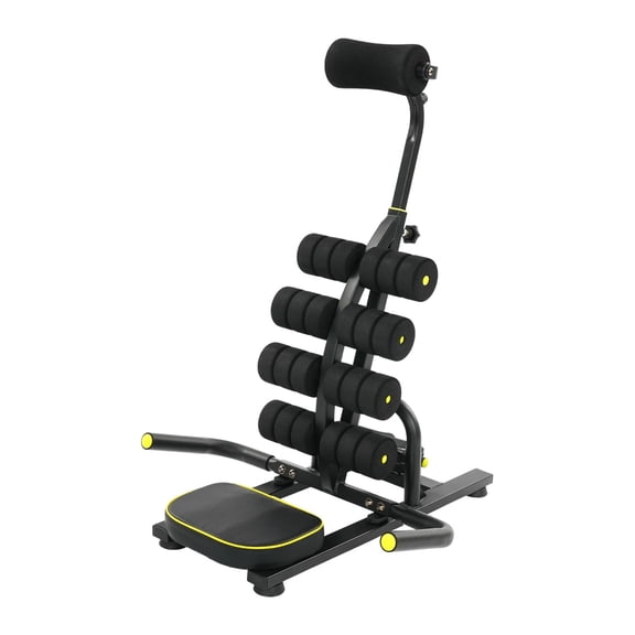 Black Inversion Table Relieves Back Tension,24x10x26.7in Portable Inversion Table Bed for Back Relief, Adjustable Height Inverted Back Stretching Machine, Stable Foot Pads, Soft Cushions and Backrest