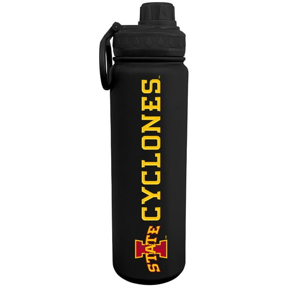 Black Iowa State Cyclones 24oz. Stainless Sport Bottle