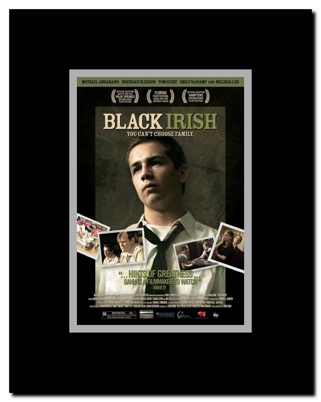 Black Irish Framed Movie Poster