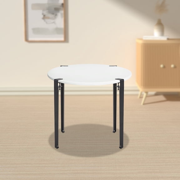 Black Iron 71cm-High F-Shaped Creative Table Legs With 4 Adjustable Clip-On Diy Table Supports