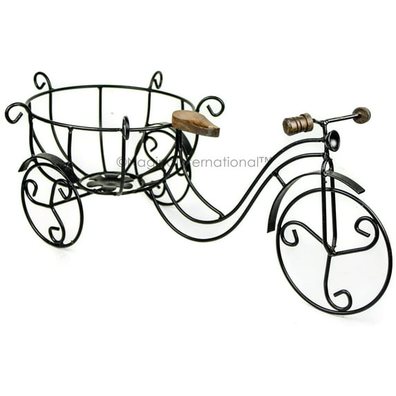 Black Iron Bicycle (Vase)