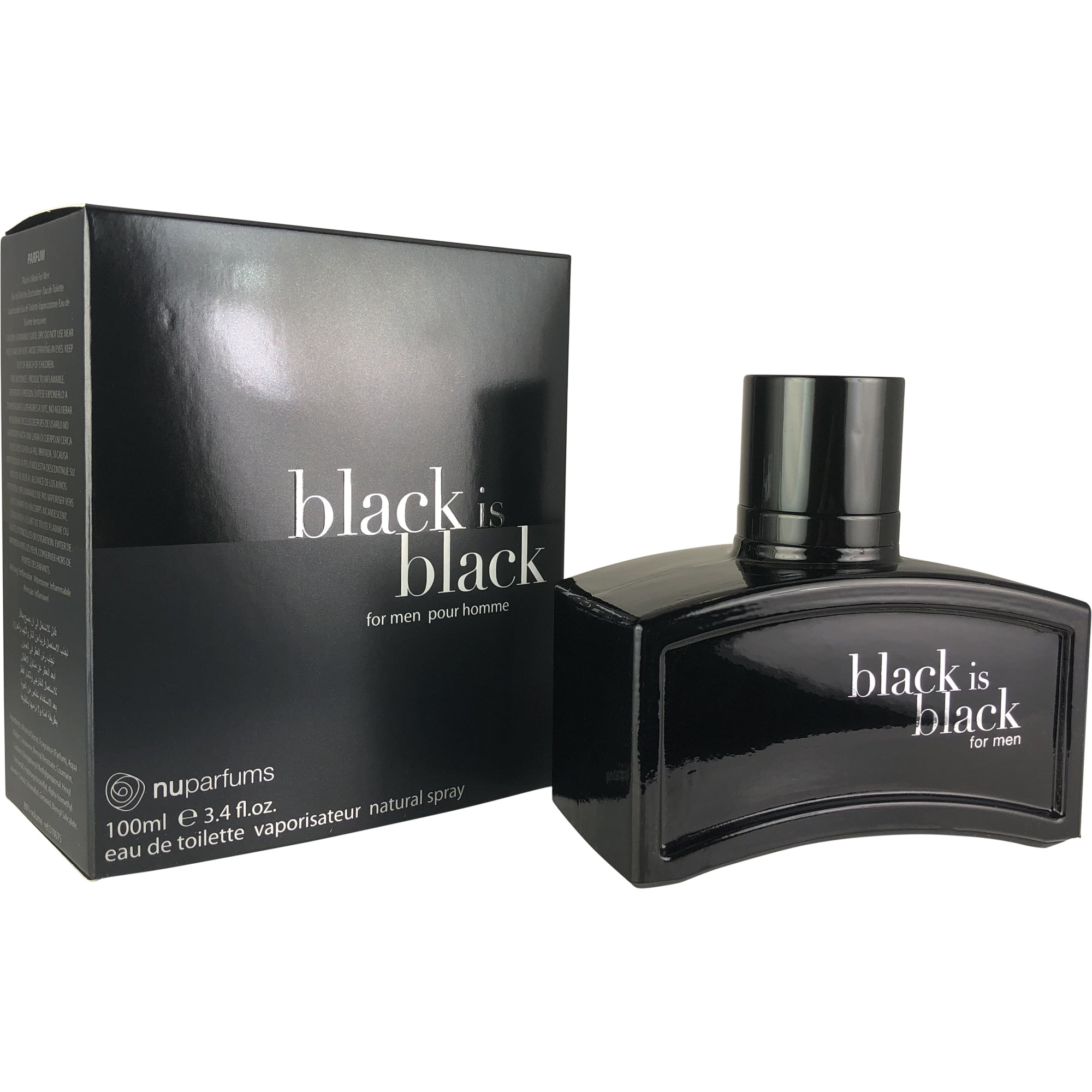 Black is Black Select by NuParfums, 3.4 oz EDT Spray for Men main image 1