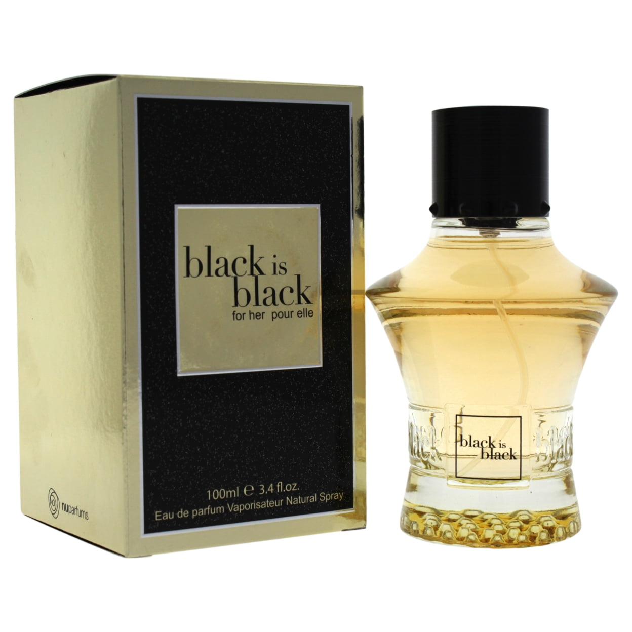 Black is Black Vintage Rock by NuParfumes, 3.3 oz Eau de Toilette Spray for Men main image 1