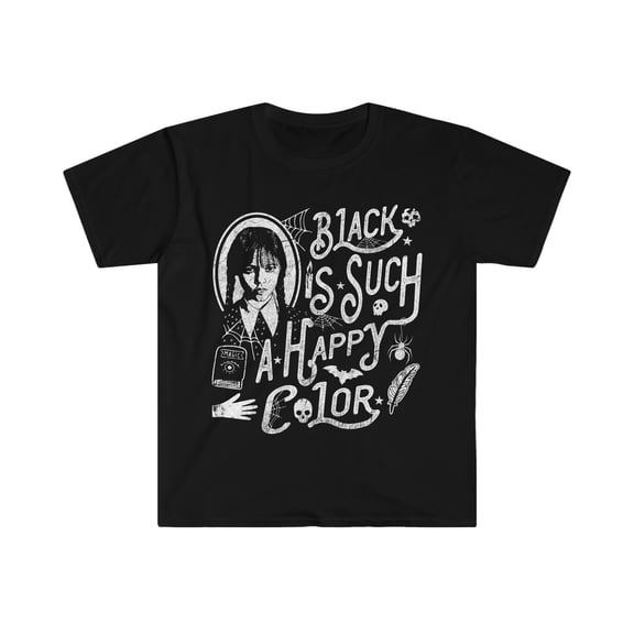 Black Is Such A Happy Color Unisex T-Shirt