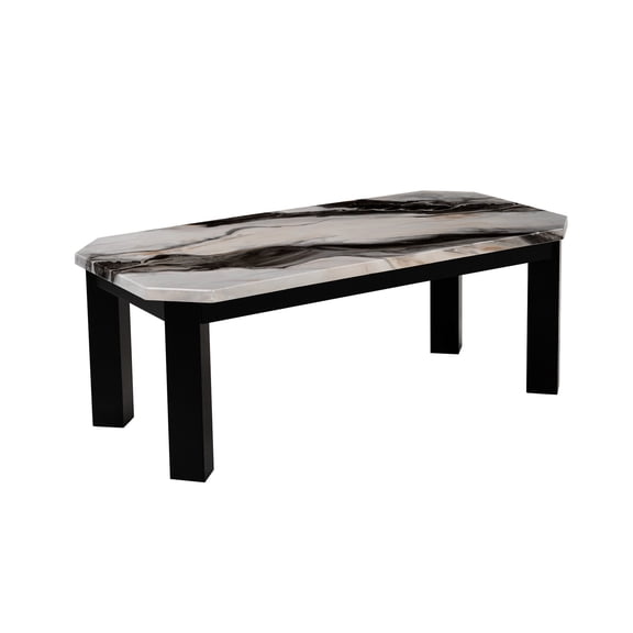 Black+Ivory Tone - Contemporary Style Centerpiece - Primary Living Space - Stylish Focal Point