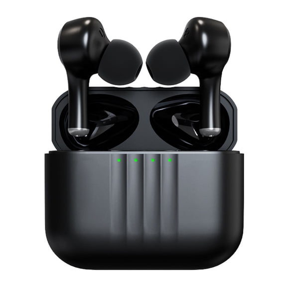 Black J7 Bluetooth Translation Earbuds With 74 Languages, Noise Cancellation, 50Mah Battery, 500Mah Charging Case, Type-C Charging