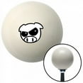thumbnail image 1 of Black JDM Pig Face Ivory Shift Knob with M16 x 1.5 Insert Shifter Auto Manual Brody, 1 of 1