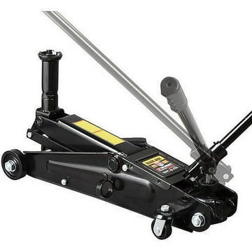 Black Jack - 3 Ton SUV Jack with SUV Adapter Saddle, Black, T83006W