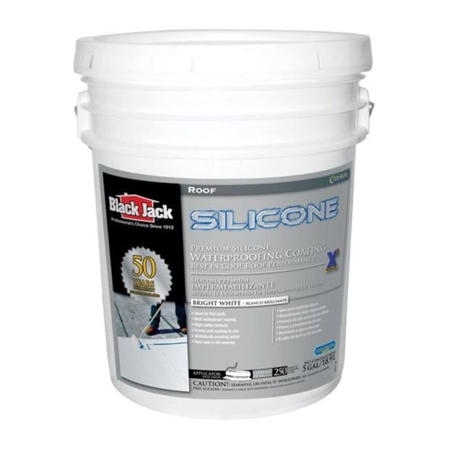 Black Jack 5576-1-30 Waterproofing Silicone Roof Coating Bright