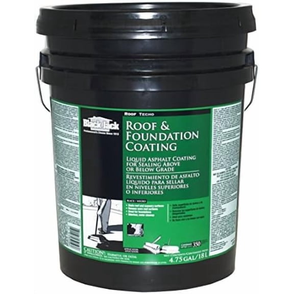 Black Jack 6190 Roof and Foundation Liquid Asphalt Coating, 5-Gallon Pail$$Tools & Hardware Other