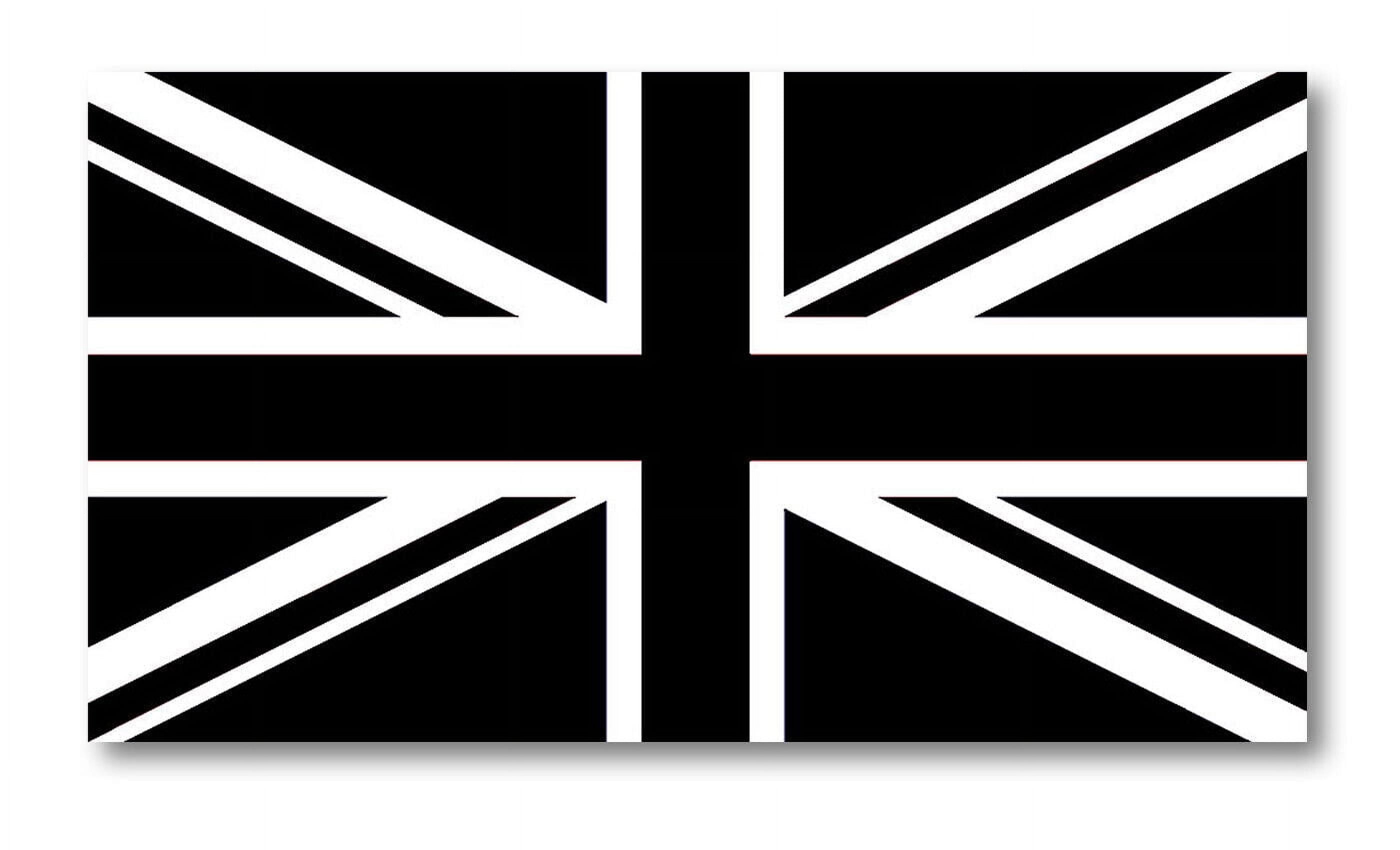 Black Jack Flag Union Jack UK Britain British Subdue Subdued Vinyl ...