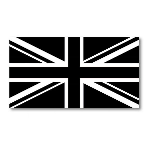Black Jack Flag Union Jack UK Britain British Subdue Subdued Vinyl Sticker Decal