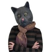 Black Jack The Cat Latex Costume Mask