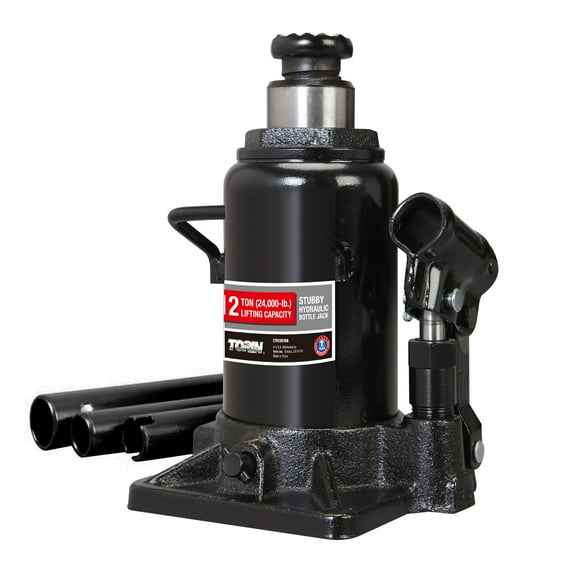 Black Jack Torin Hydraulic Stubby Bottle Jack, 12 Ton Capacity