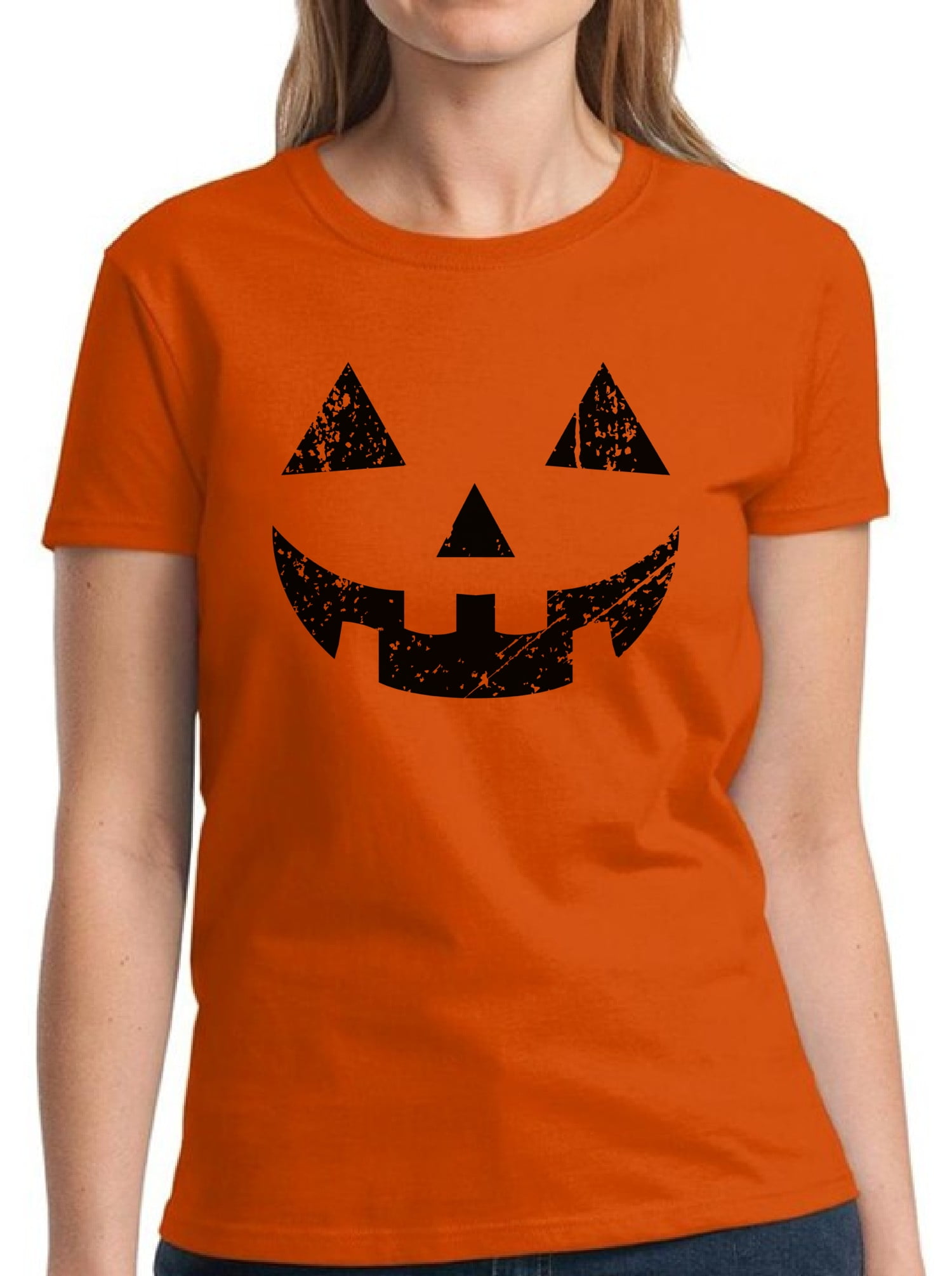 Trick or Treat Fitted T-shirt in Ivory Size S,M,L,XL,2XL,3XL