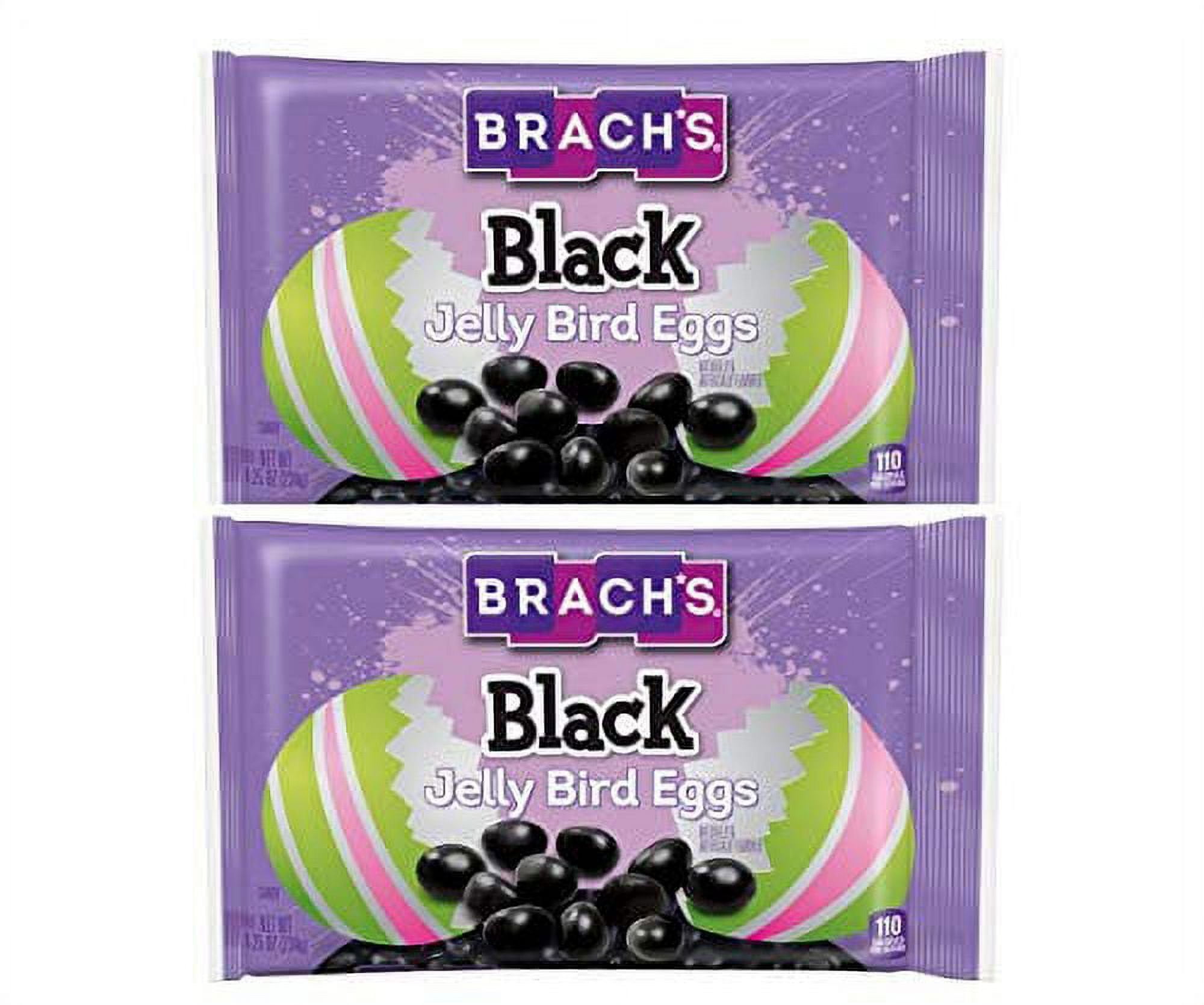 Black Jelly Beans - Jelly Bird Eggs - 2 Bags