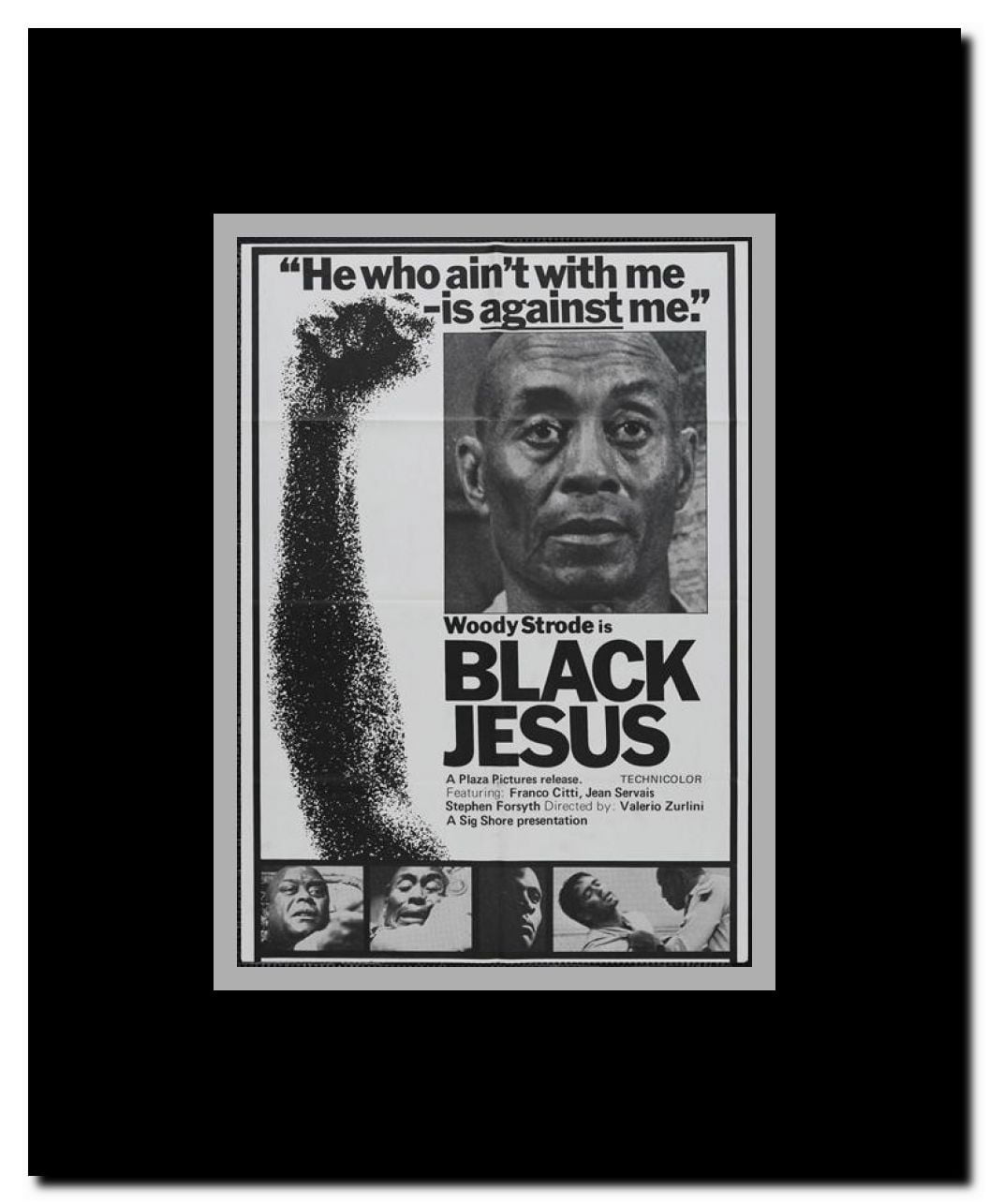 Black Jesus Framed Movie Poster