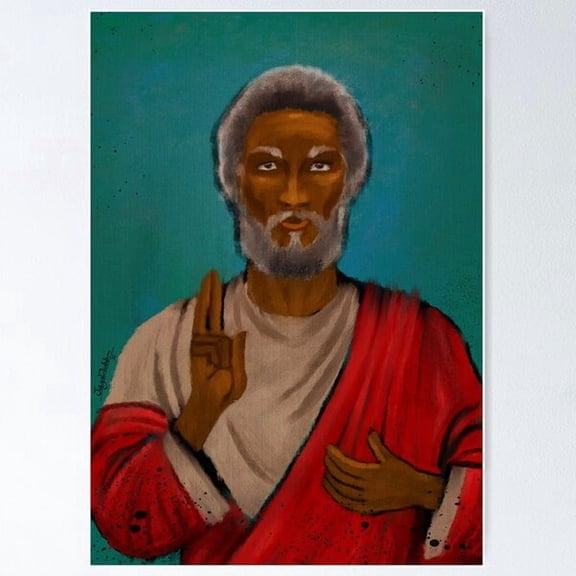 Black Jesus Poster , Poster Print Only