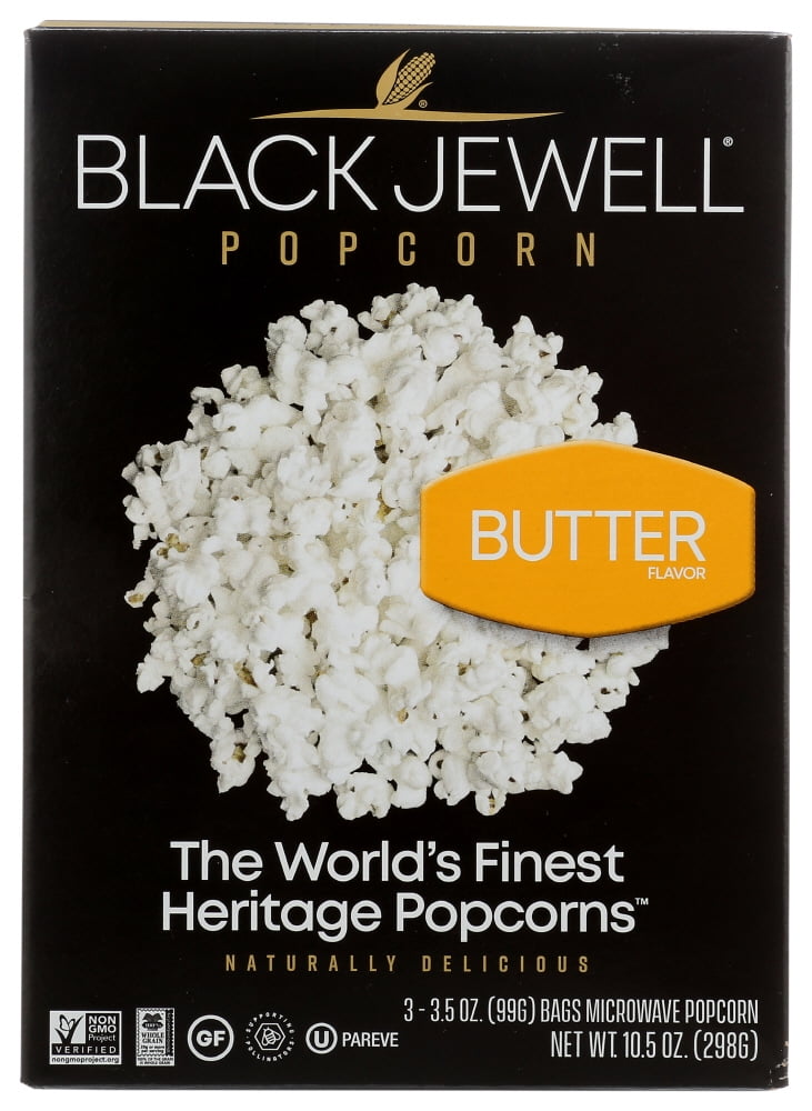Black Jewell Microwave Popcorn Butter, 10.5 Oz