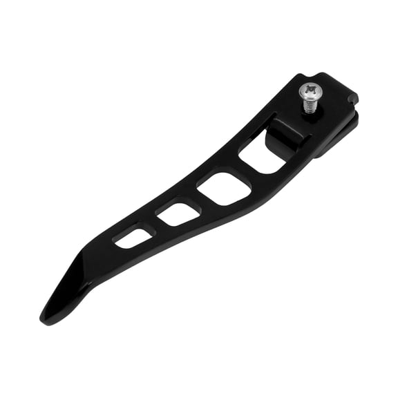 Black Jiffy Stand Extension Kit Fit For Harley Dyna Fat Bob FXDF FXDB 1993-2017