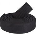 thumbnail image 1 of Black Jiu Jitsu Belt Polyester Martial Arts Belt Judo Jiu-Jitsu TKD Aikido Uniform Ranking Belt Long Soft Universal Fit Belts Taekwondo for Men Women Sports Training Equipment 9.2ft DIY, 1 of 9